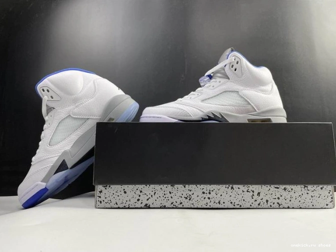 Rep White Stealth Air DD0587-140 (2021) Retro 5 Jordan 0813